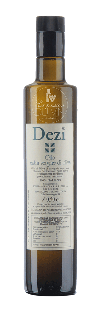 Olio Extra Vergine di Oliva "DEZI"