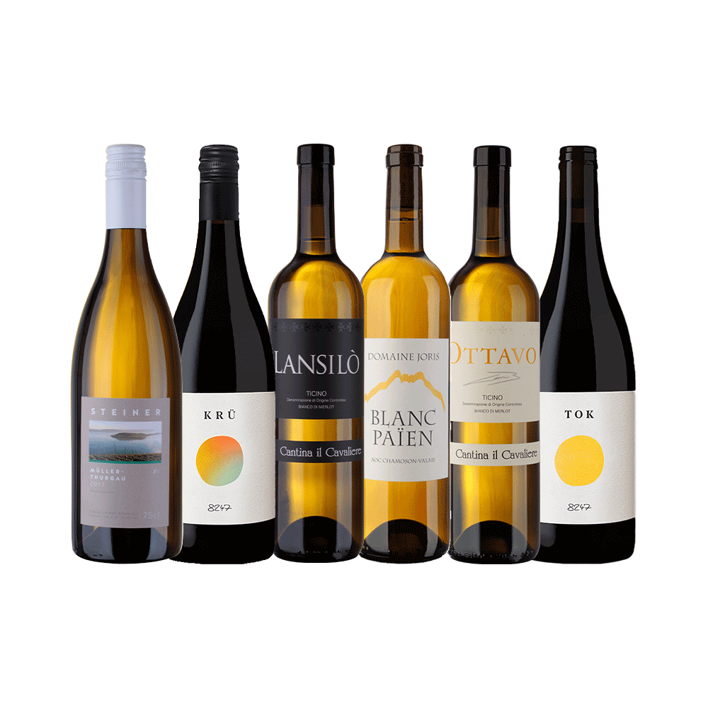Degustationspaket "Weissweine Schweiz"