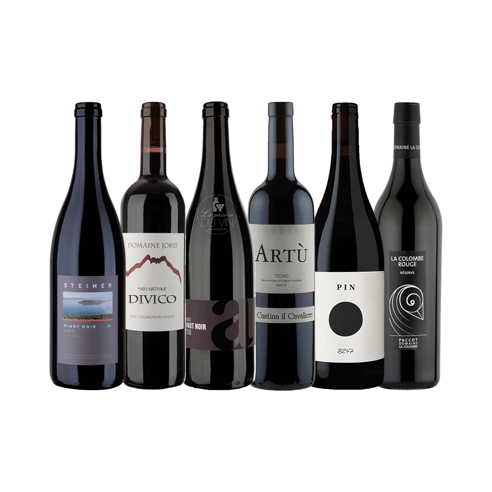 Degustationspaket "Rotweine Schweiz"